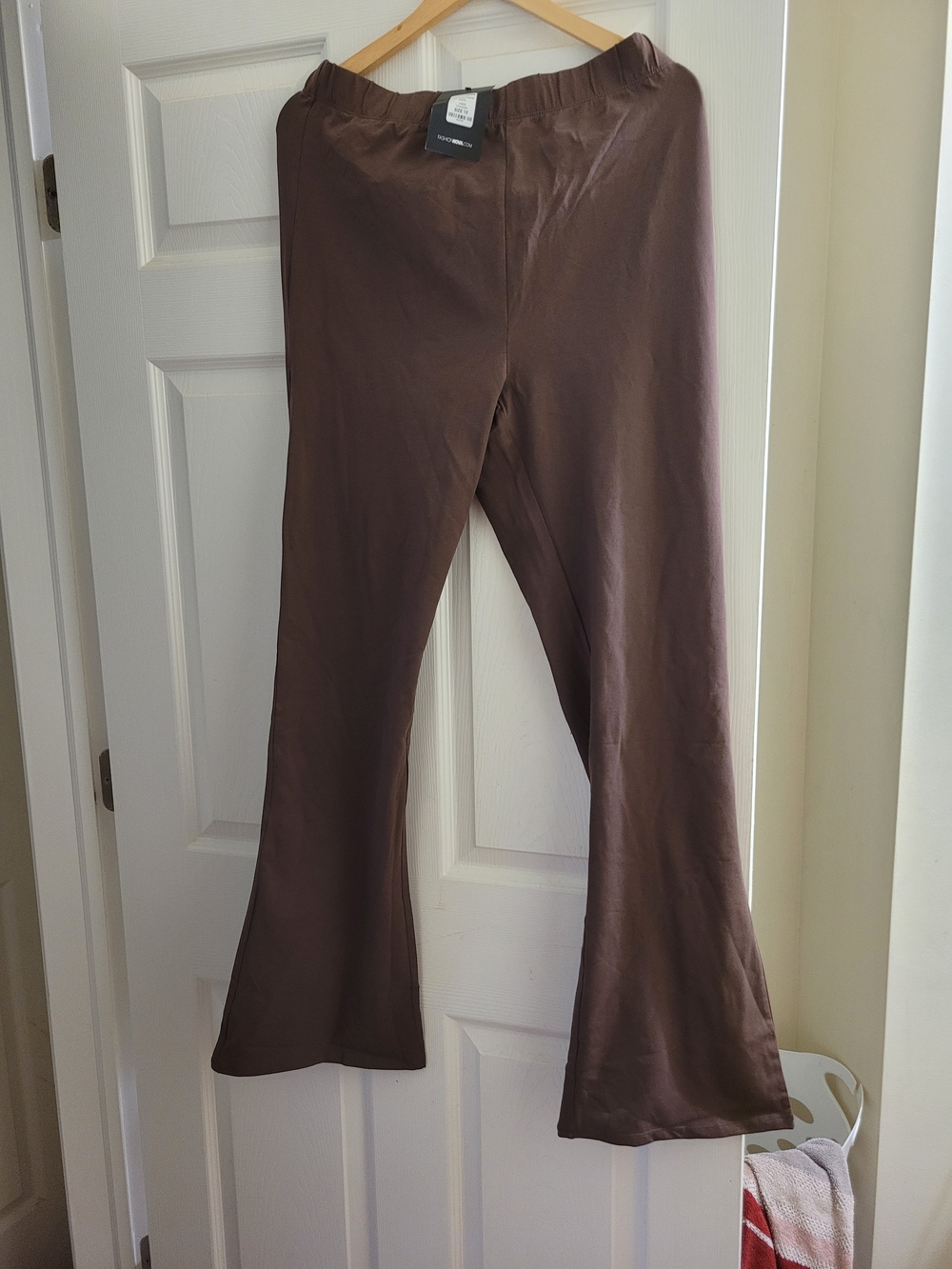 Fashion Nova Brown Flare Leggings